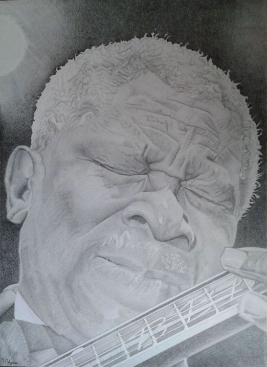 B.B.King, Drawing Šurlan Nebojša