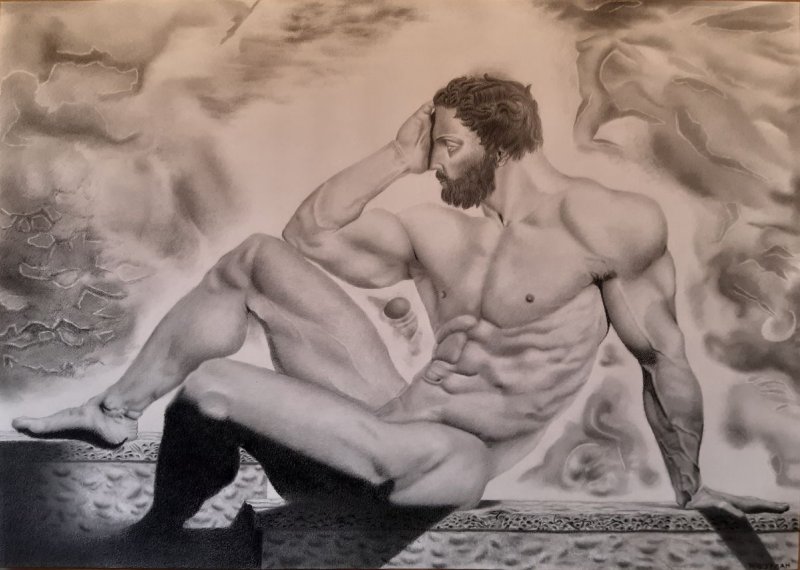 Adam`s days, Drawing Šurlan Nebojša