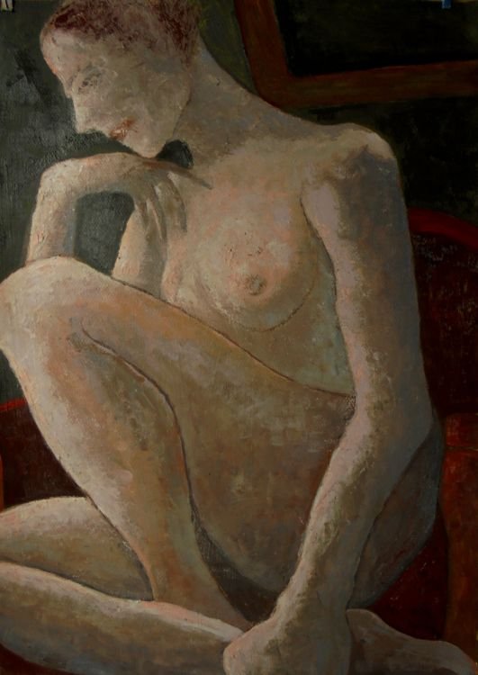 Nude in the Room, Painting Pajkovic Sloba