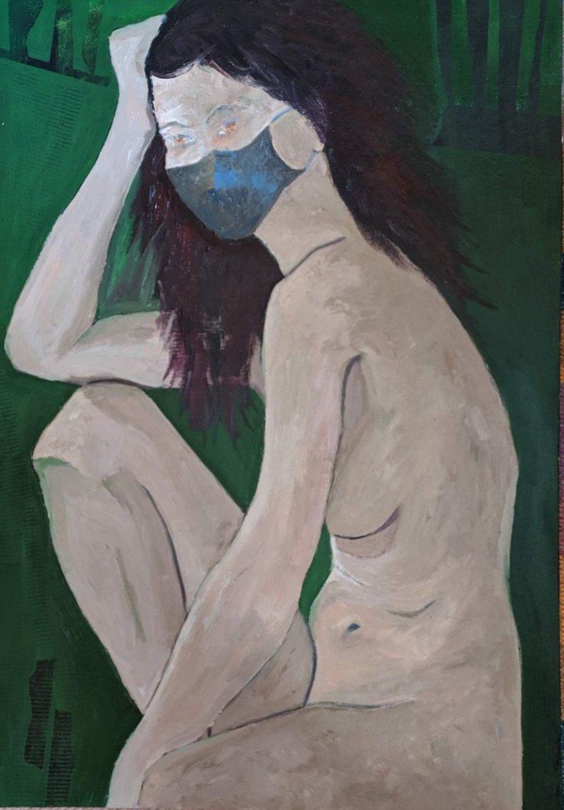 Nude, Painting Pajkovic Sloba