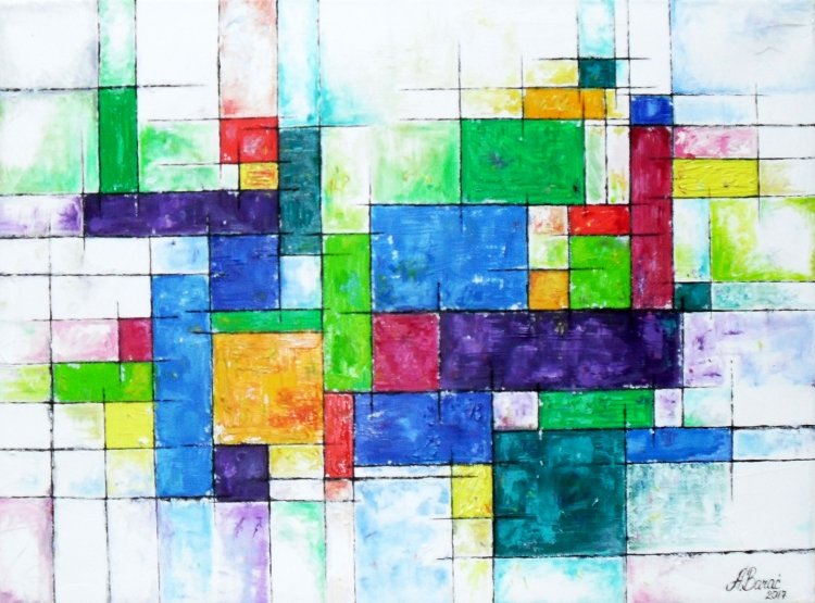 Apstrakcija 22, Painting Ana Barać