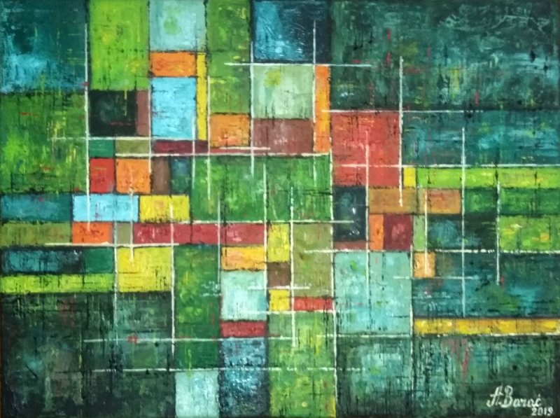 Apstrakcija 33, Painting Ana Barać