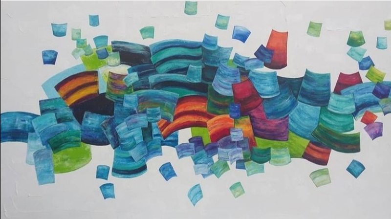 Abstraction, Painting Ana Barać