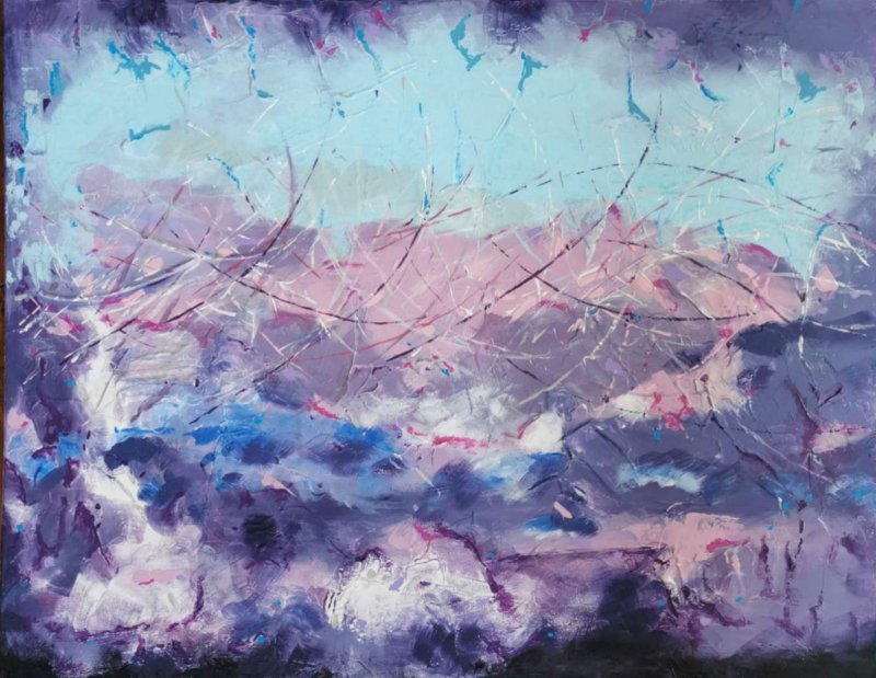 The Sky, Painting Ana Barać