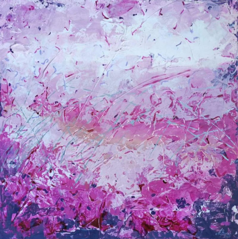 Pink Dreams, Painting Ana Barać
