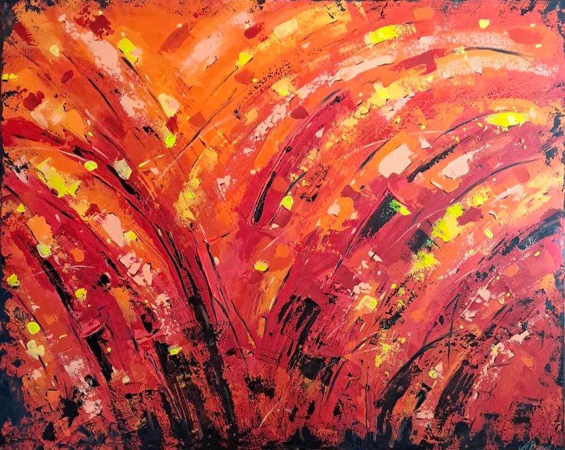 Heat, Painting Ana Barać