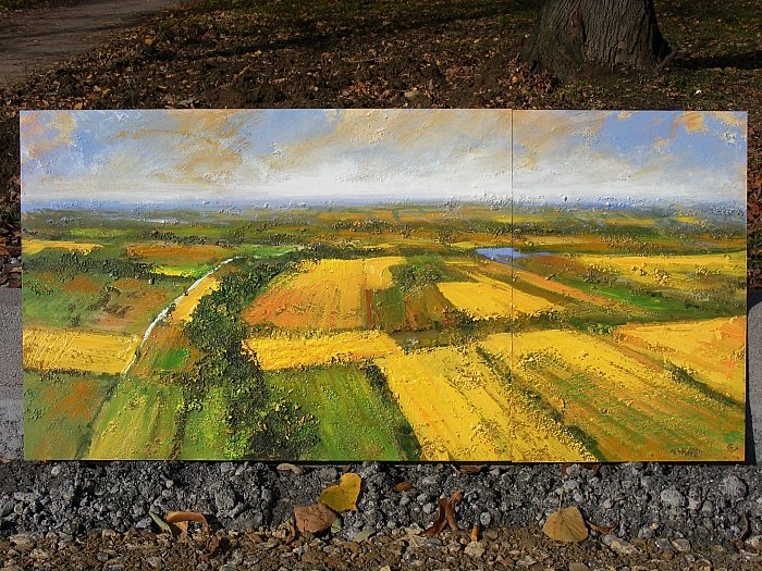 `Fields of dreams -2` , Slika Grozdanovski Ivan