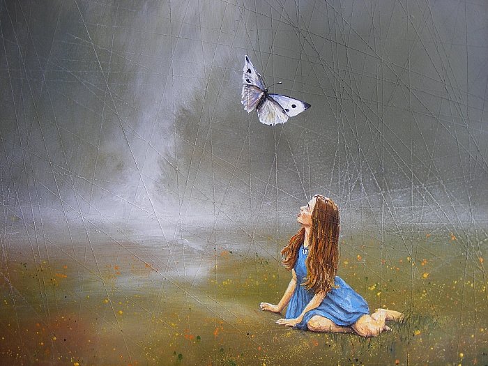 ` Lost Butterfly` , Slika Grozdanovski Ivan