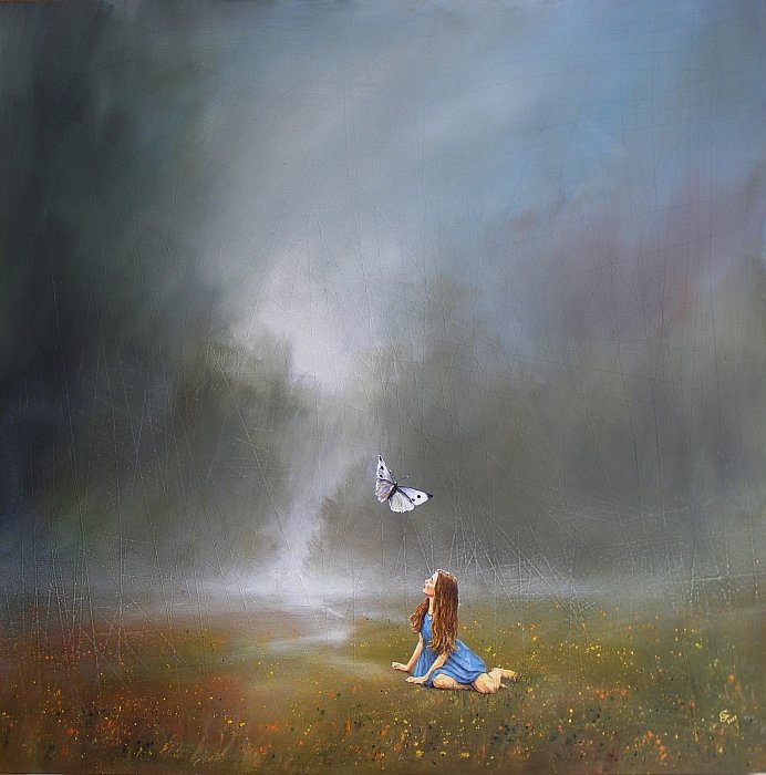 ` Lost Butterfly` , Slika Grozdanovski Ivan