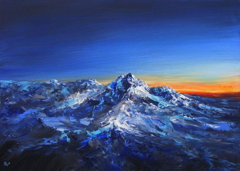 `Mountains between Us`, Slika Grozdanovski Ivan