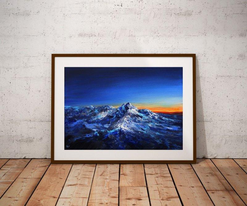 `Mountains between Us`, Slika Grozdanovski Ivan