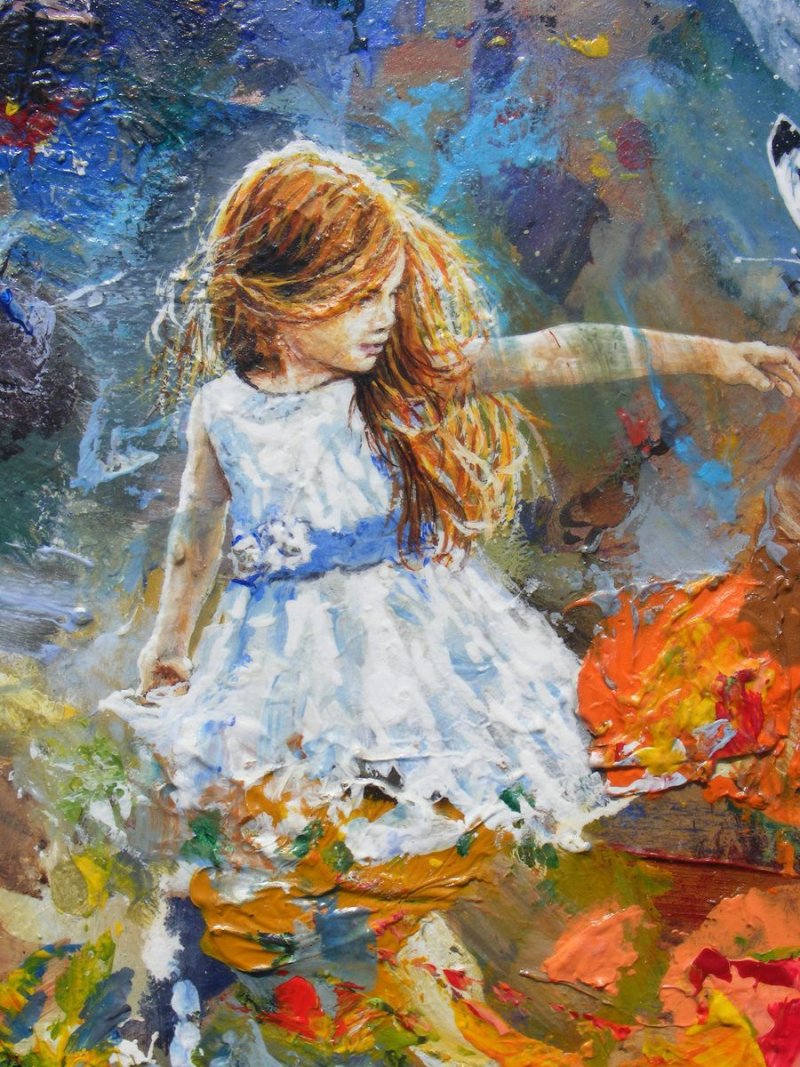 ` Come with Me......I`ll show you mine World` , Painting Grozdanovski Ivan