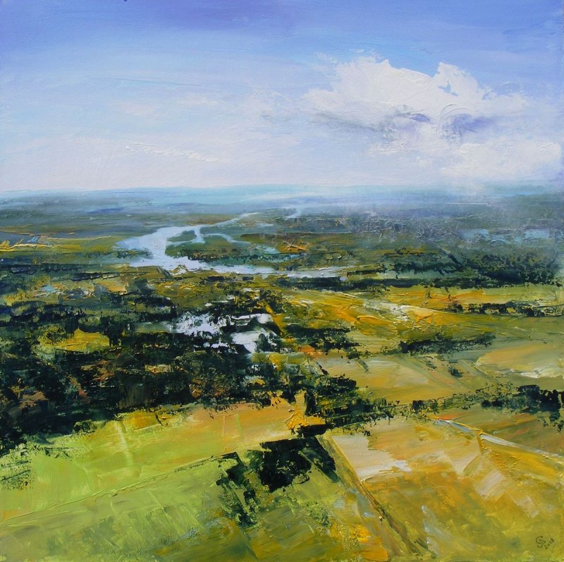 `When I grow up,  I want to be........... a Cloud` ``-2` , Painting Grozdanovski Ivan