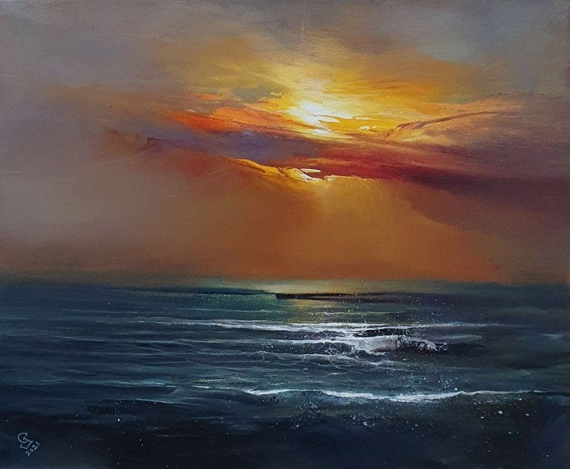 ` The Strength of Hope - 2` , Painting Grozdanovski Ivan