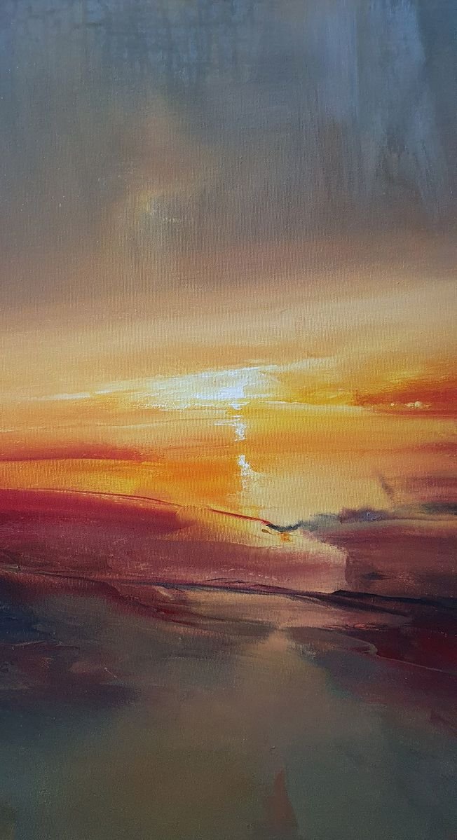 ` I miss light on my chest` , Painting Grozdanovski Ivan