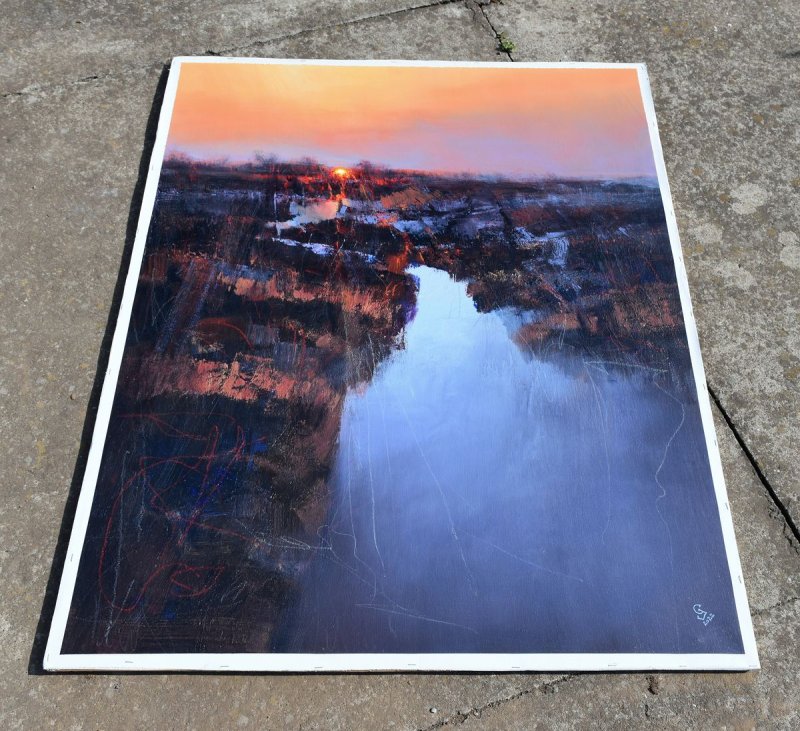 ` Agartha - Twilight of the Minds` , Painting Grozdanovski Ivan