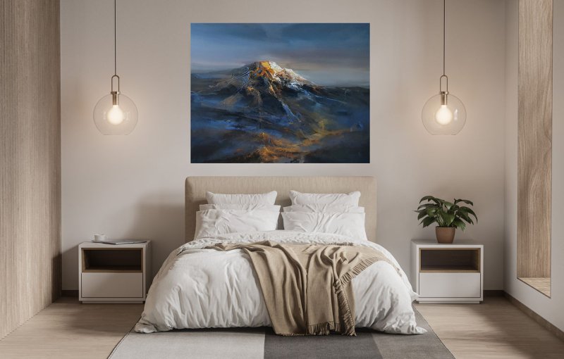 ` Agartha - On the path to Valhalla 3` , Painting Grozdanovski Ivan