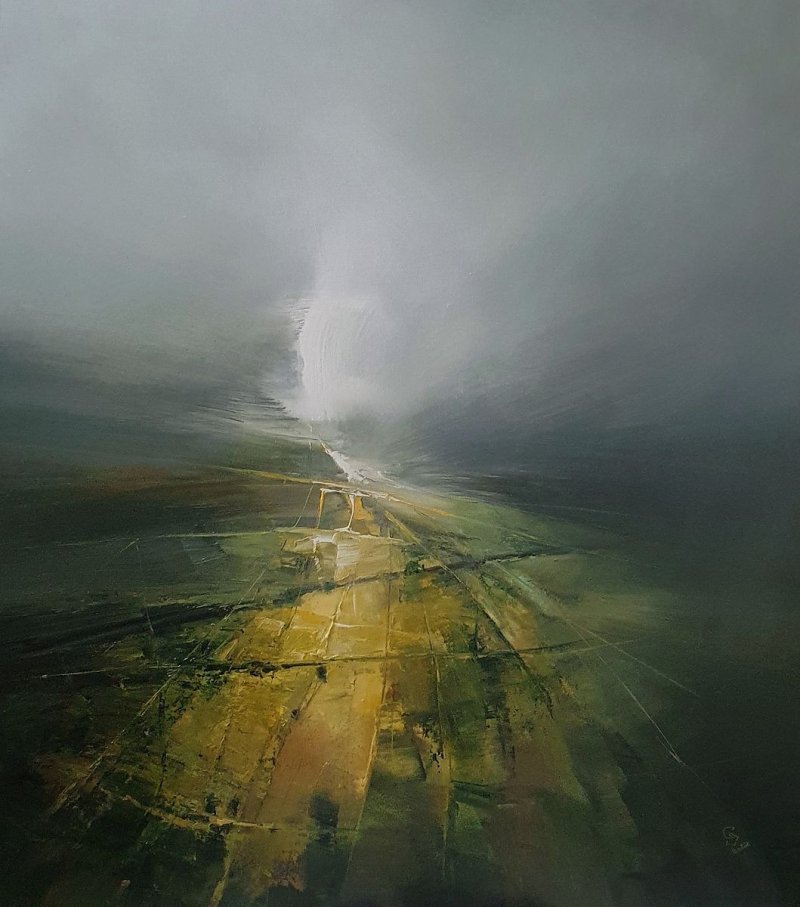 ` The secret of the green valley - 4D` , Painting Grozdanovski Ivan