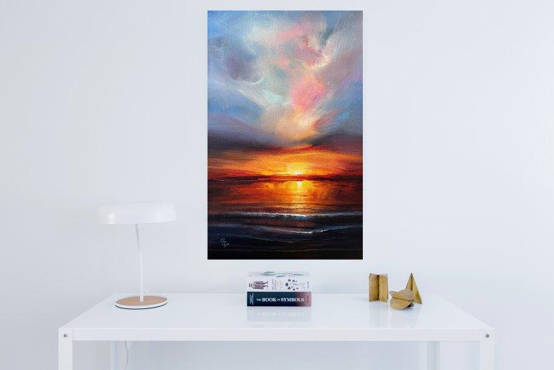 " Impressions of the sunset 4 ", Slika Grozdanovski Ivan
