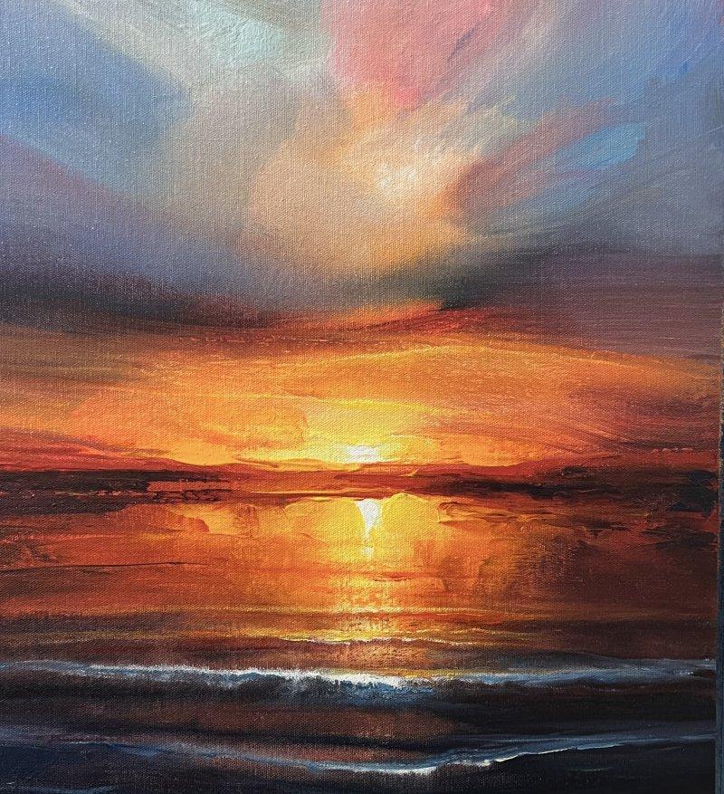 " Impressions of the sunset 4 ", Slika Grozdanovski Ivan