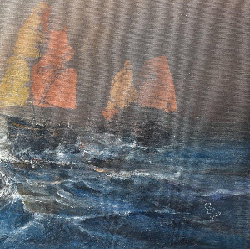Harbor of destroyed dreams - Morning of hope, Slika Grozdanovski Ivan