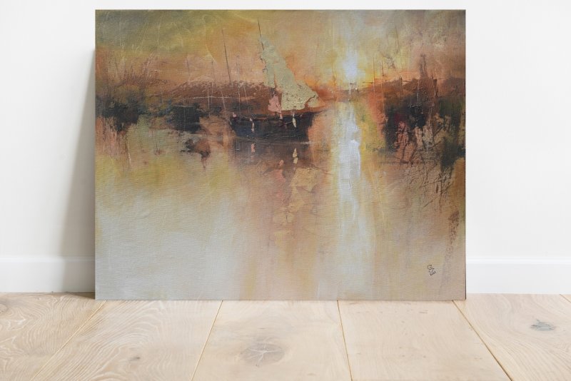 Harbor of destroyed dreams - A sleepy morning, Slika Grozdanovski Ivan