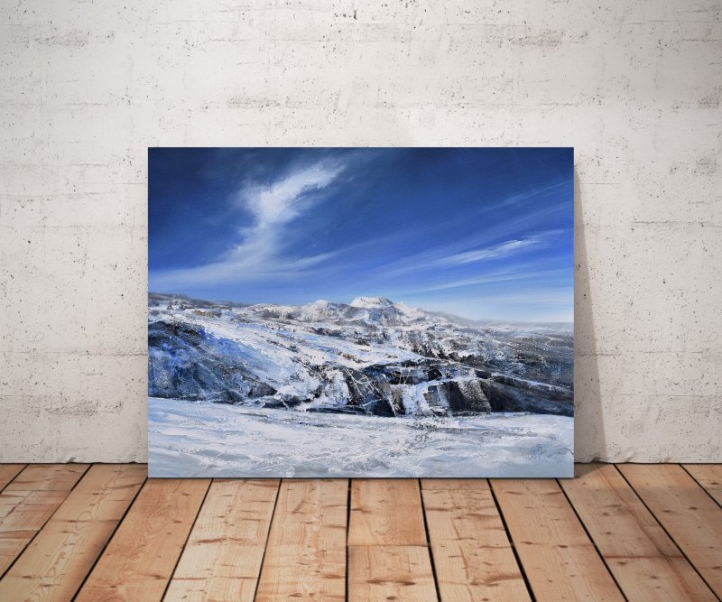 Agartha - On the path to Valhalla - 12, Painting Grozdanovski Ivan