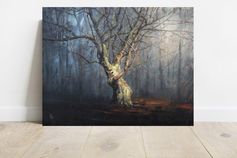 " Agartha - Shepherd of the Forest ", Painting Grozdanovski Ivan