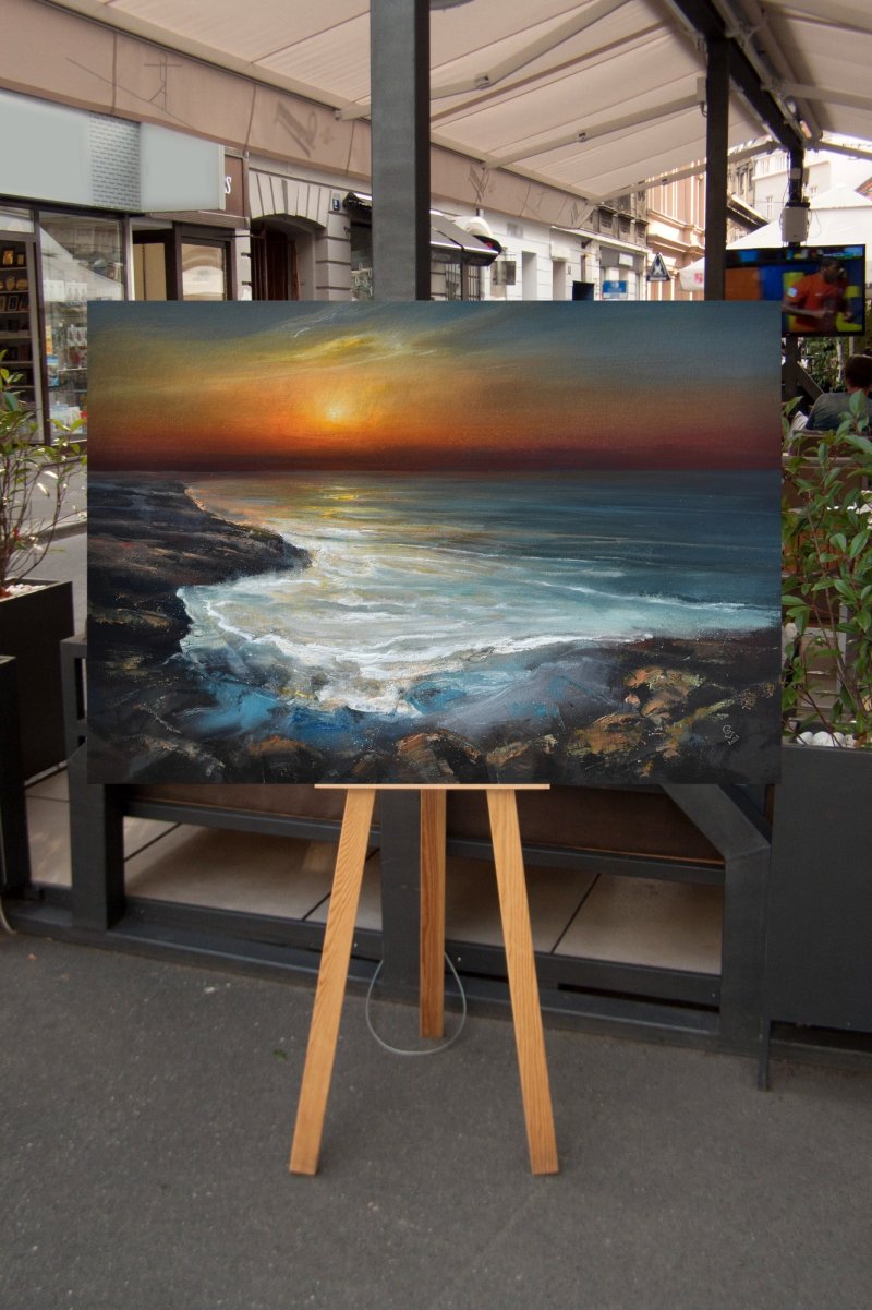 Evening Sky - 3, Slika Grozdanovski Ivan