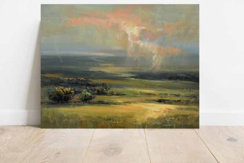 Rainy afternoon, Slika Grozdanovski Ivan