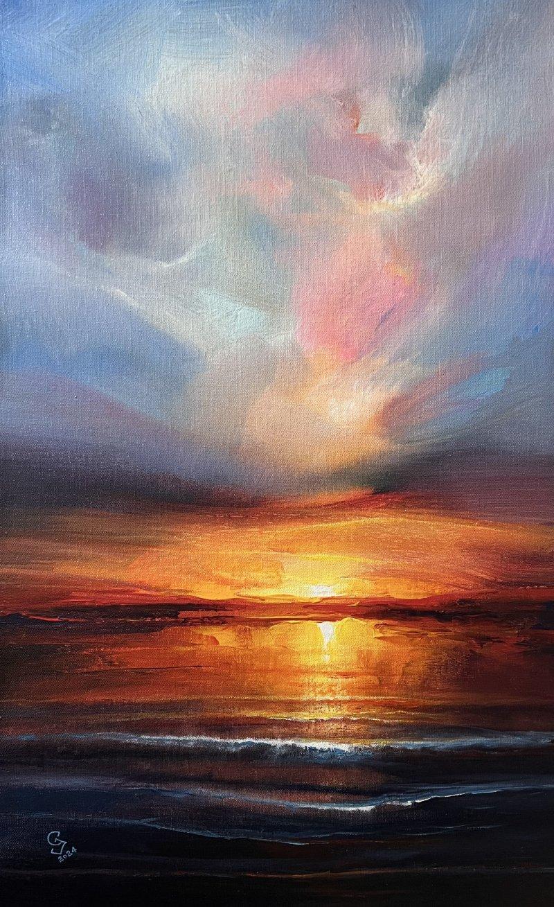 " Impressions of the sunset 4 ", Slika Grozdanovski Ivan