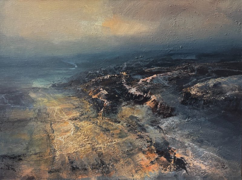 Agartha - The wasteland 4, Painting Grozdanovski Ivan