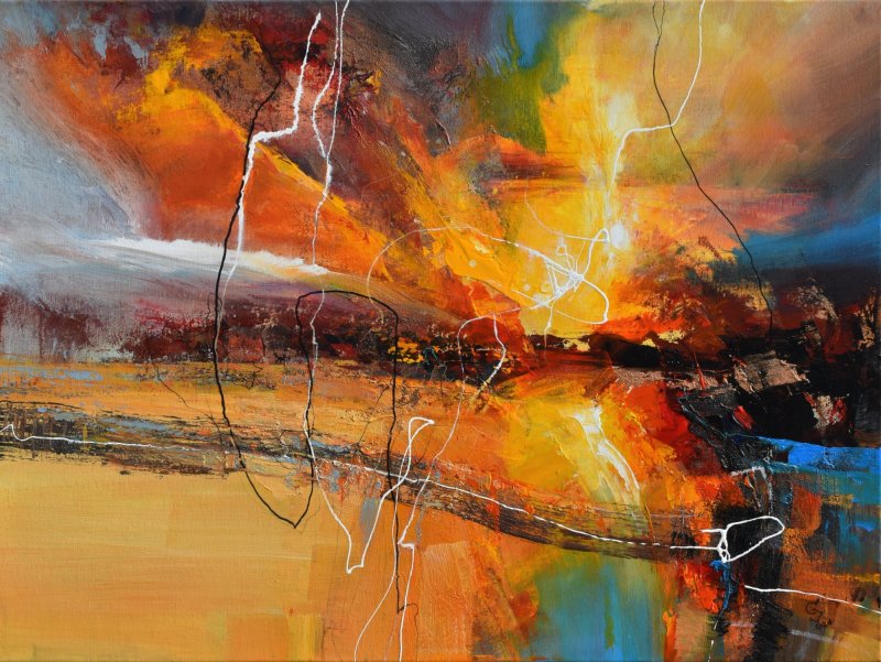 Agartha - The other side of the rainbow, Painting Grozdanovski Ivan