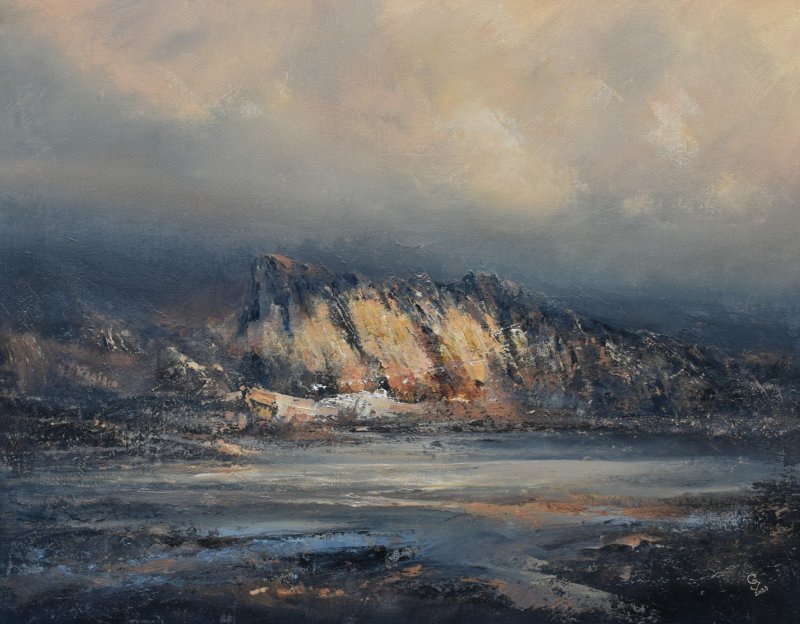 Agartha - The wasteland 3, Painting Grozdanovski Ivan
