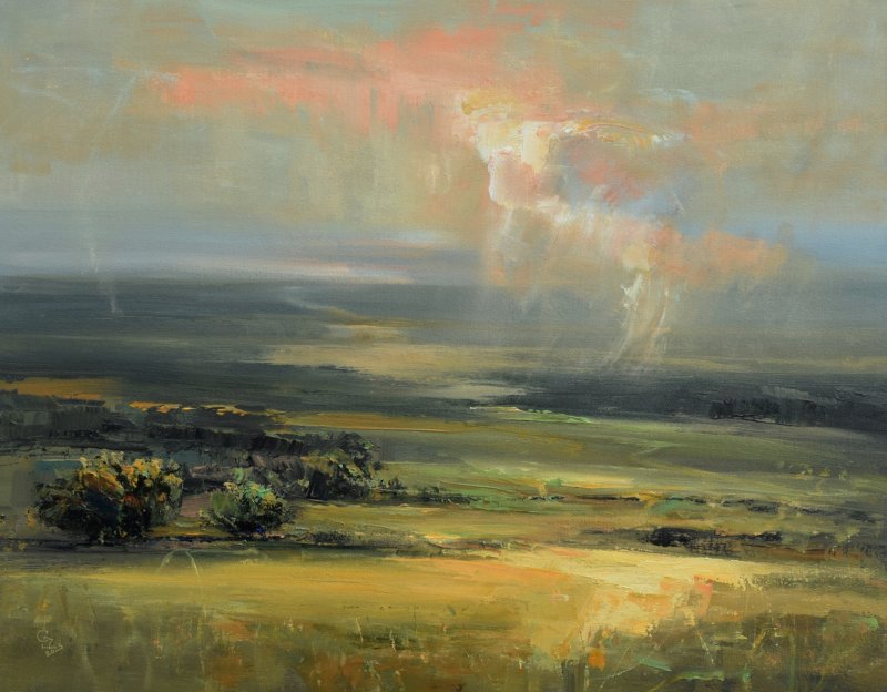 Rainy afternoon, Slika Grozdanovski Ivan