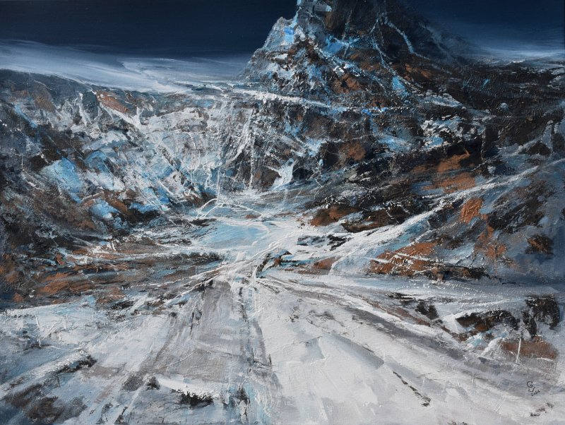 Agartha - On the path to Valhalla - 9, Painting Grozdanovski Ivan
