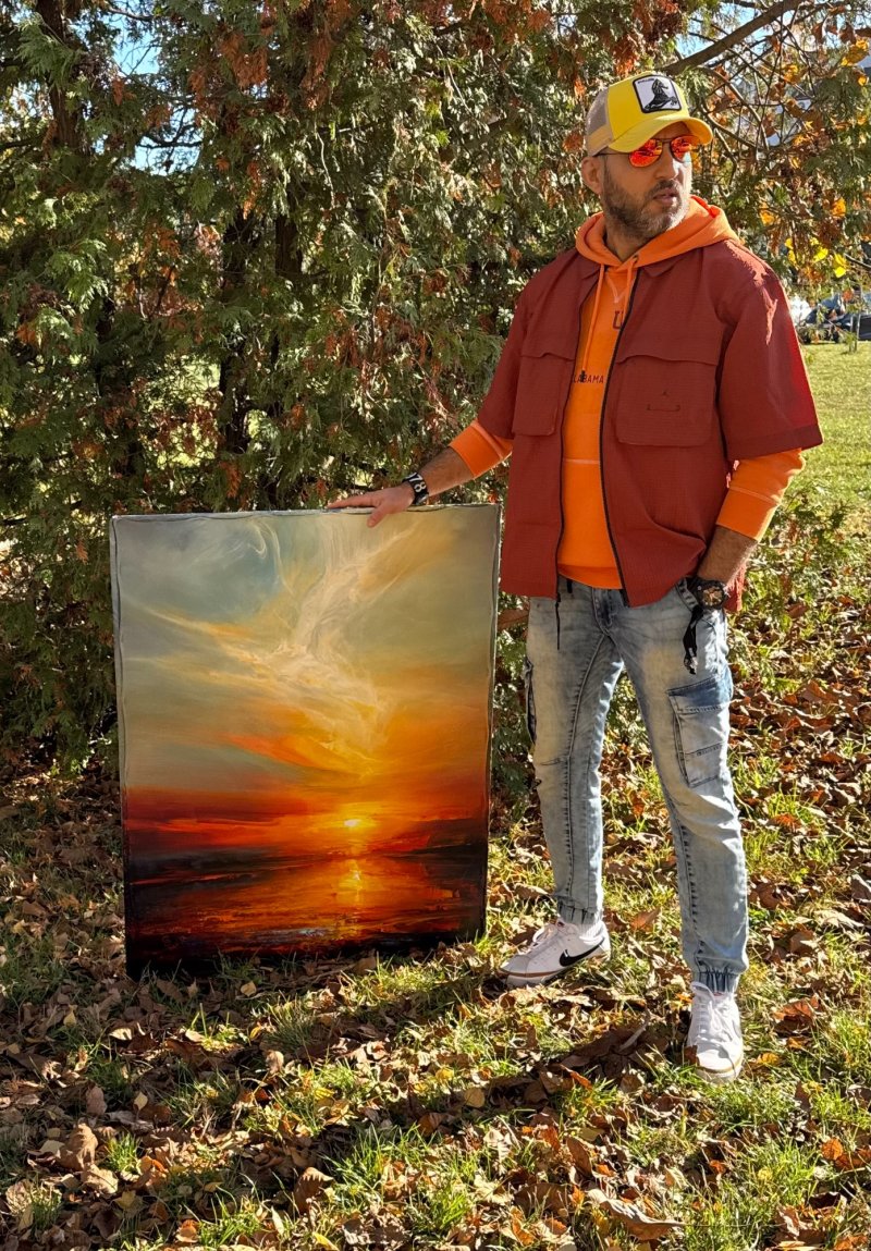 View of a thousand words 4, Slika Grozdanovski Ivan