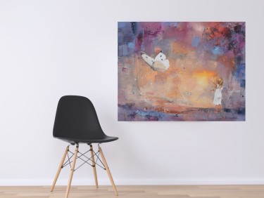 The Childhood of the White Butterfly - Its time to let you go 2, Painting Grozdanovski Ivan