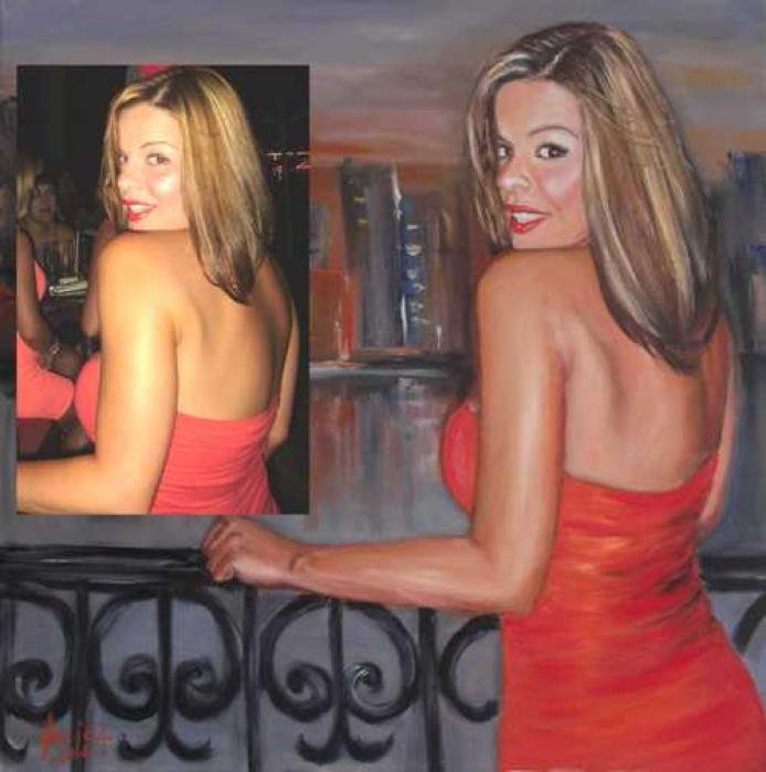 Making pictures per photography , Painting Anica Mladenovic