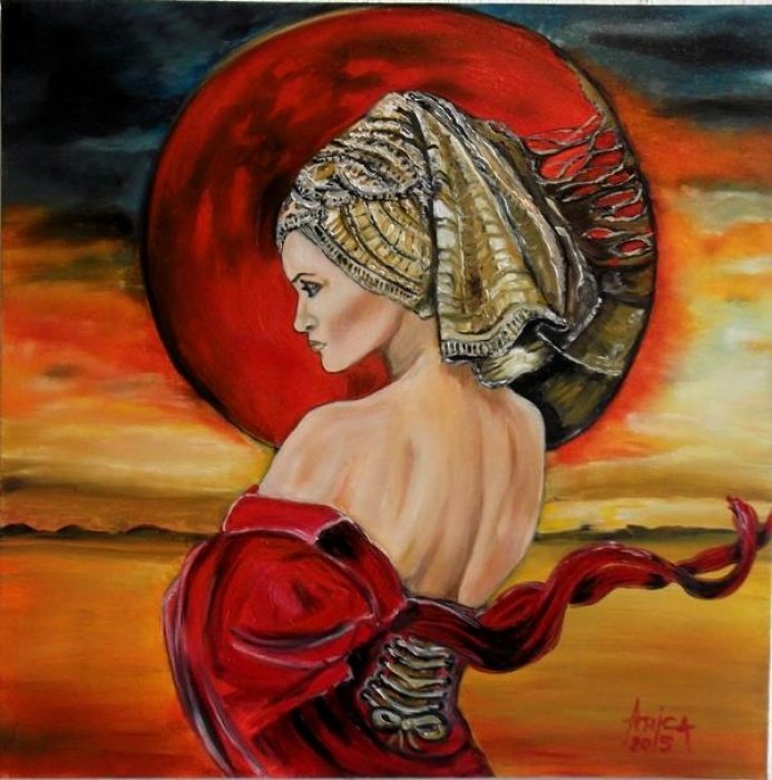 Rubi, Painting Anica Mladenovic