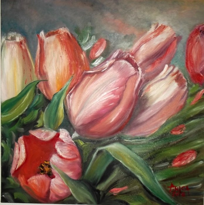 Spring forever, Painting Anica Mladenovic