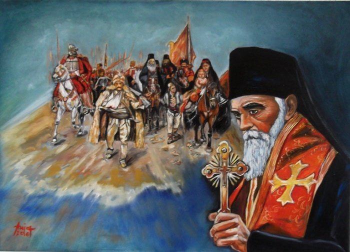 Prayer, Painting Anica Mladenovic