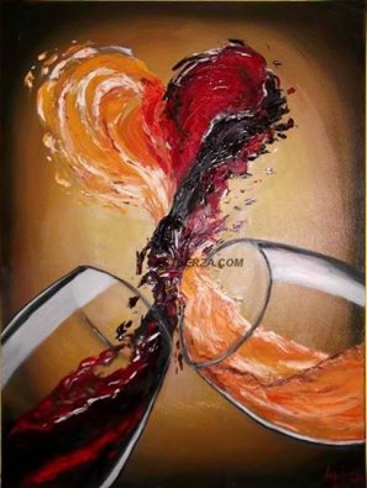 Love, Painting Anica Mladenovic