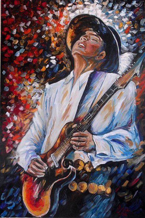 Rock, Painting Anica Mladenovic