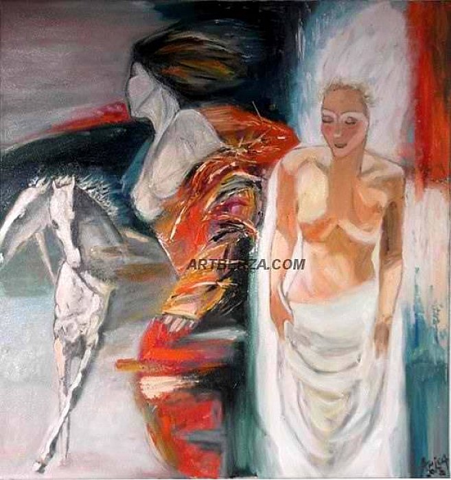 wake up, Painting Anica Mladenovic