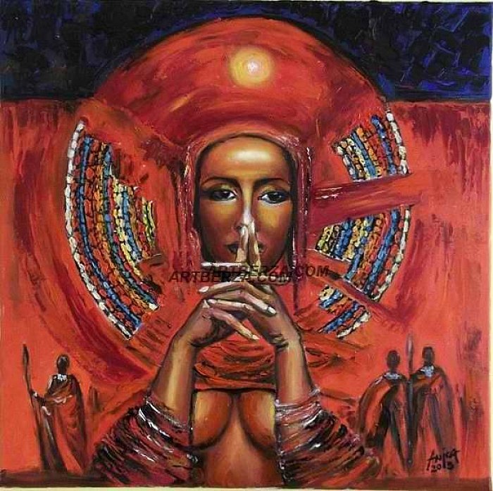 Africa, Painting Anica Mladenovic