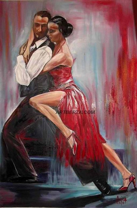 Tango, Painting Anica Mladenovic