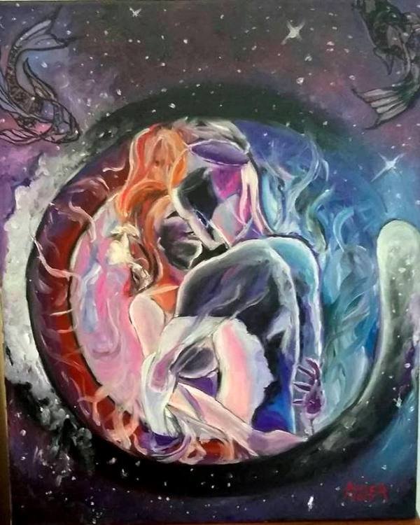 Love, Painting Anica Mladenovic