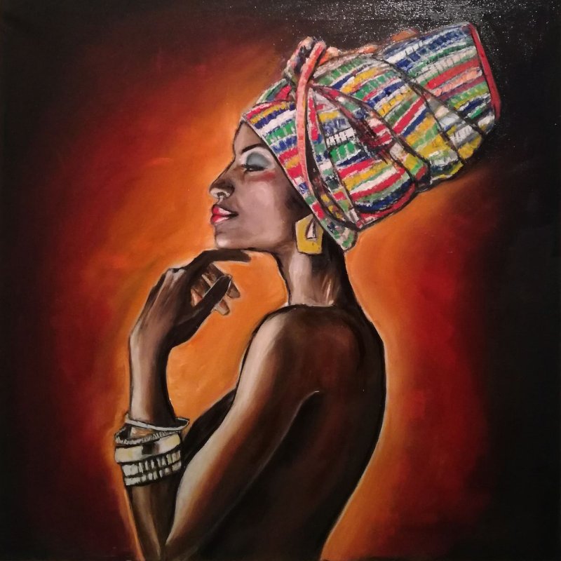 Africa, Painting Anica Mladenovic