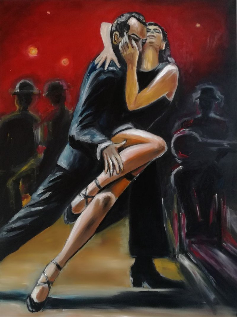 Tango 2, Painting Anica Mladenovic